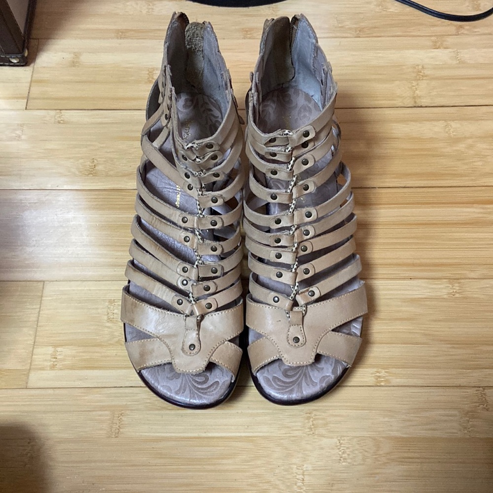 Jambu Sugar Gladiator Wedge Sandals